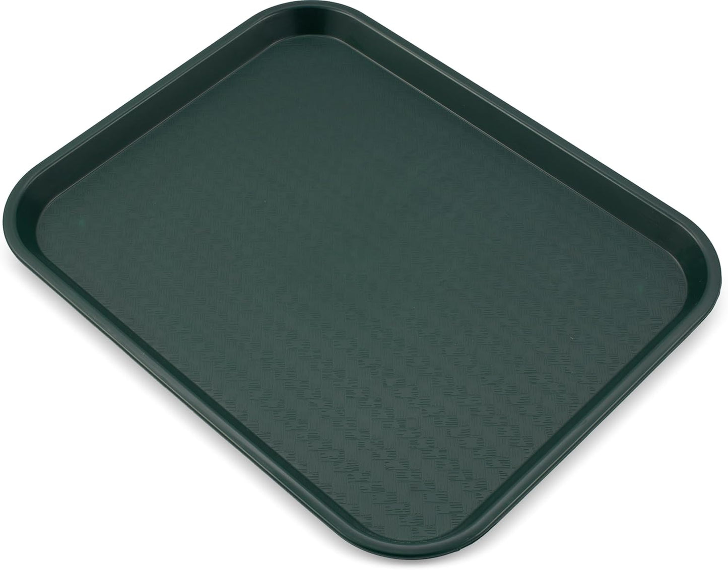 Carlisle FoodService Products Café Cafeteria Tray, Fast Food Tray for Restaurant or Commercial Use, 14" x 18", 1 Count, Black