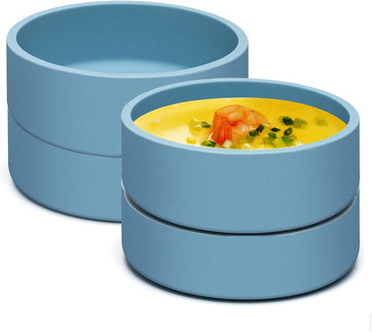 Egg Poacher Set of 3, Silicone Egg Poaching Cups with Lids for Microwave Egg Cooking, Toaster Oven Air Fryer Egg Mold Nonstick Poached Egg Maker
