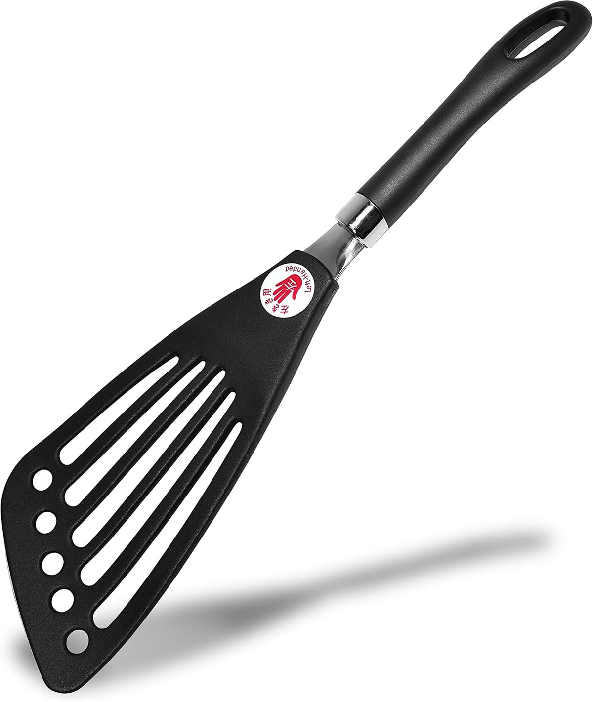 Left Handed Fish Spatula Stainless Steel Egg Flipper 12” | Fish Turner Spatula Slotted Turner Utensils Seki Japan