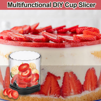 Hendiy Strawberry Slicer, Black, 1-Pack