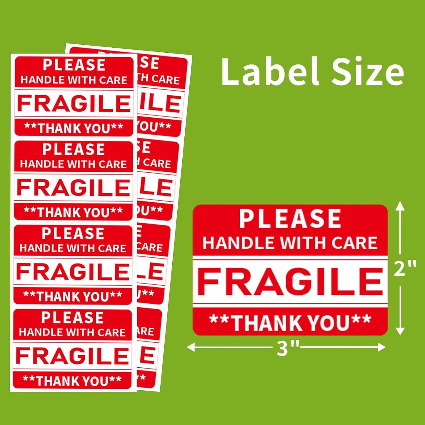Removable Label Stickers for Organizing -320PCS 3 x 2 inch Waterproof Handwrite Blank Labels, School, Home, Business for Plastic Bins, Folders, Freeze Food (White)
