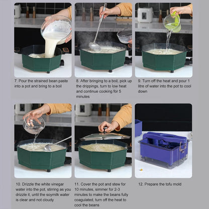 Tofu Press with Removable Water Tray for Firm or Extra Firm Texture