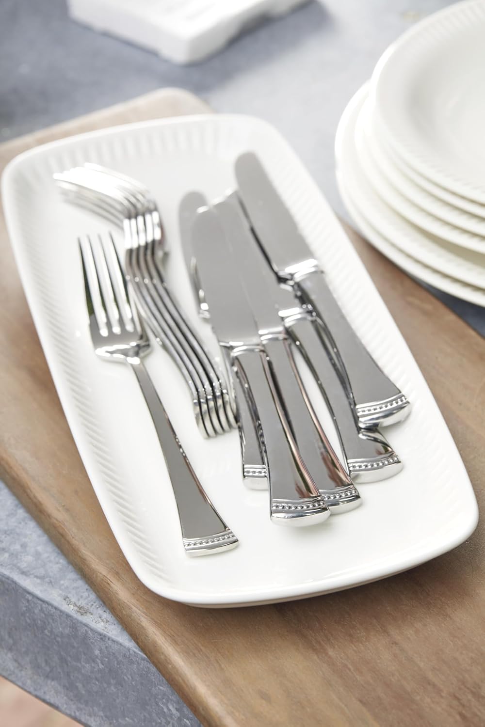 Lenox Portola Silverware Serving Set, Flatware