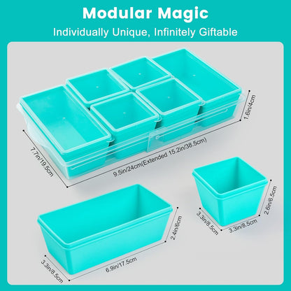 Gemice 1-Cup Silicone Freezer Molds with Lids, Individual 4-Pack Portion Soup Cubes Freezer Trays for Food Storage, Oven & Dishwasher Safe, BPA-Free, Silicone Freezer Containers for Meal Prep