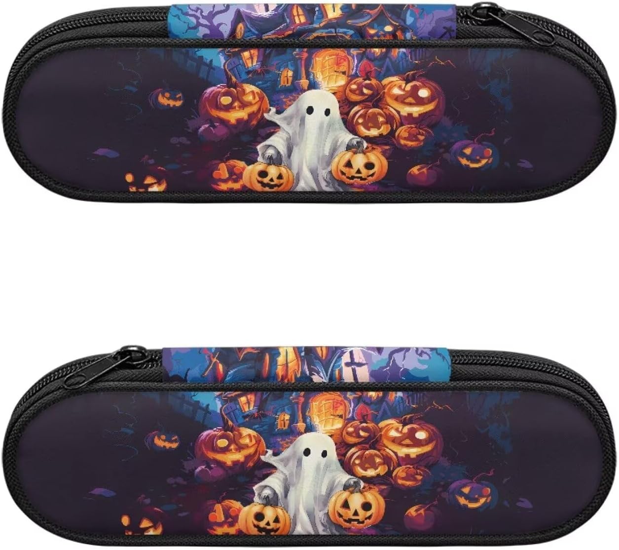 Travel Cutlery Set with Case for Kids Portable Utensil Case Reusable Silverware Pouch for School Travel Lunch Capybara Flower