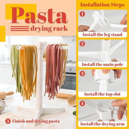 OHMU Pasta Making Kit, Pasta Tools for Homemade Noodles
