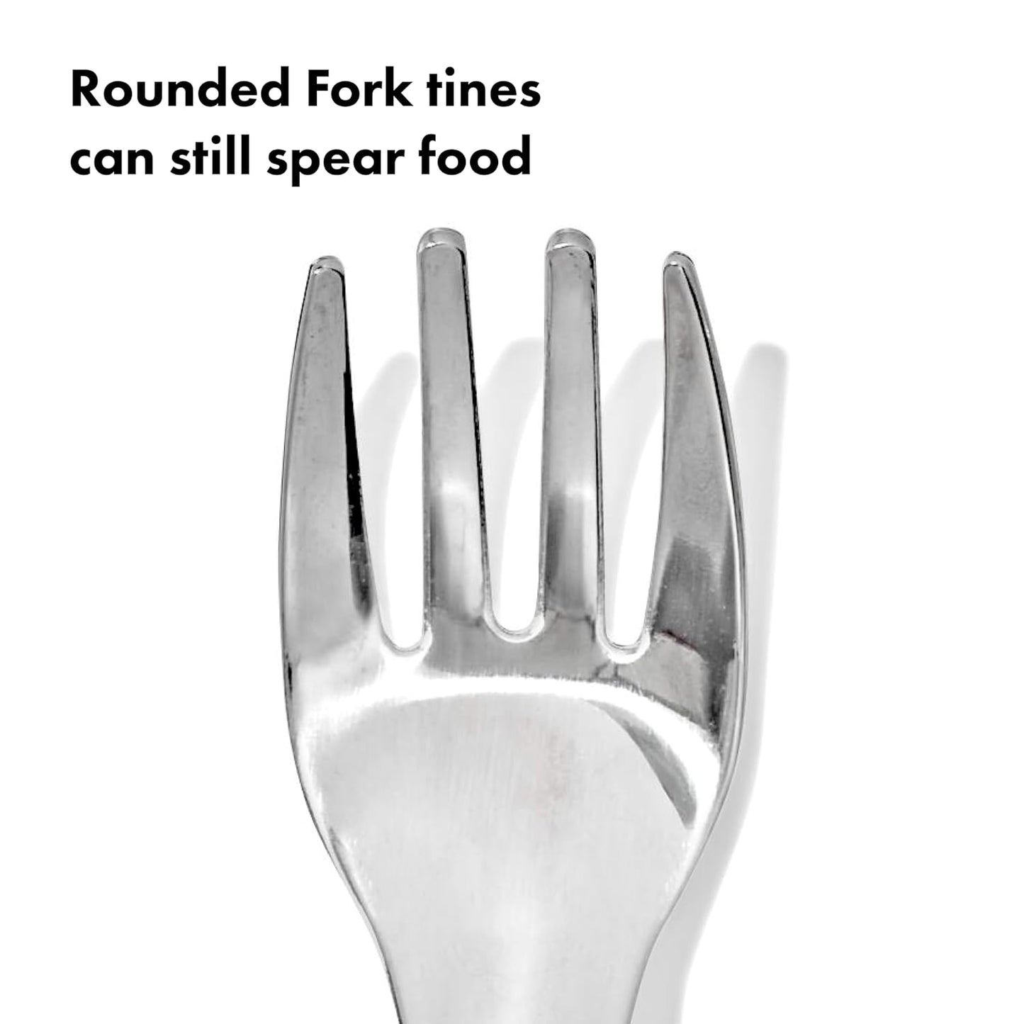 OXO Tot On-The-Go Fork and Spoon Set - Dusk