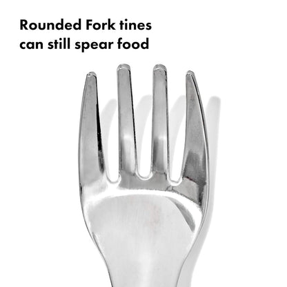 OXO Tot On-The-Go Fork and Spoon Set - Dusk