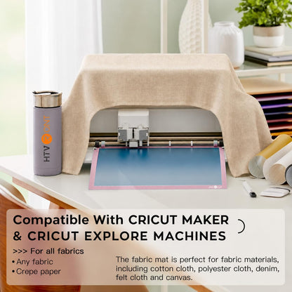 HTVRONT Cutting Mats 12x12, Compatible with Cricut Maker/Explore