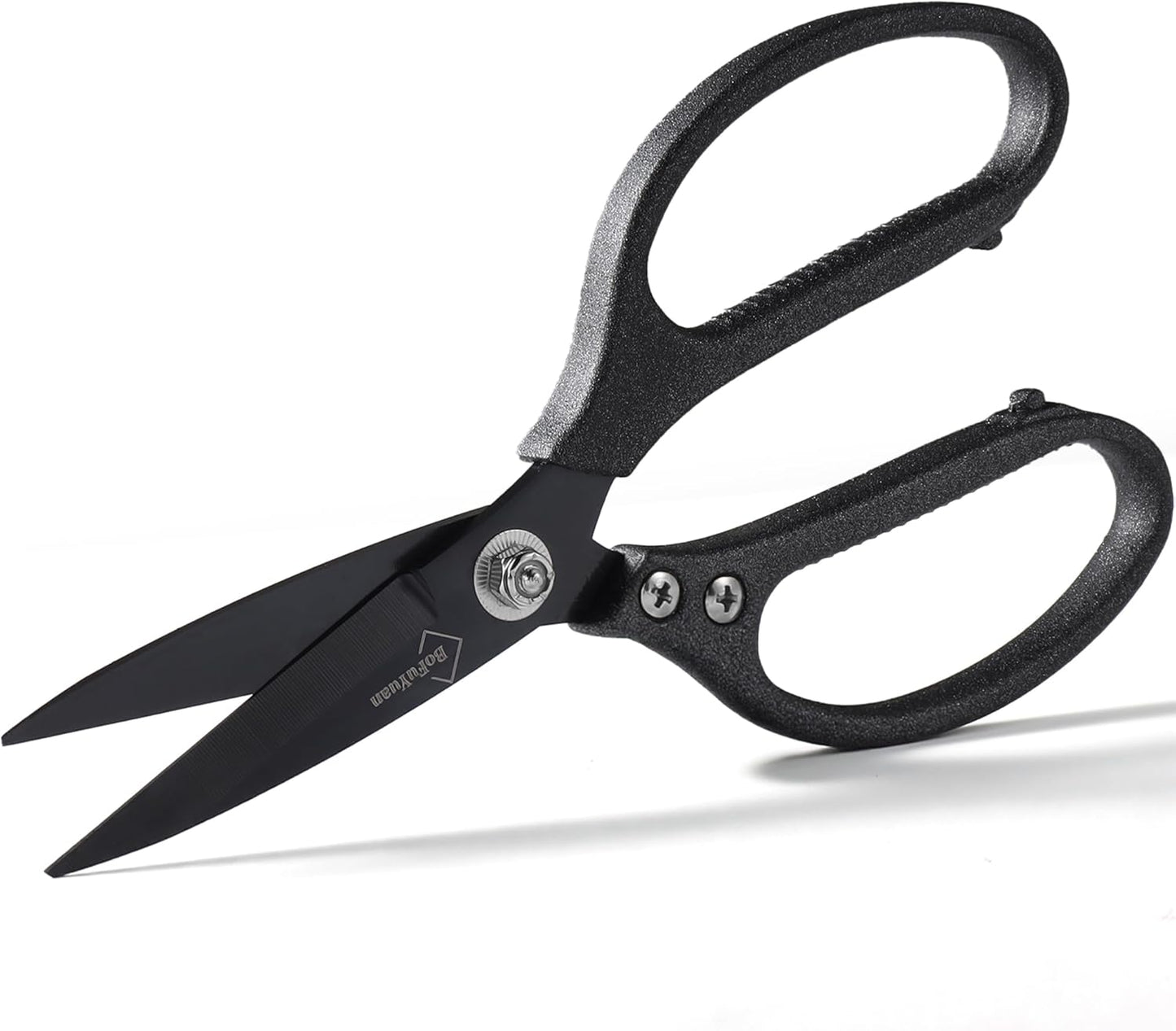 BoFuYuan Heavy Duty Scissors for Cutting Carpet Cardboard Leather Fabric