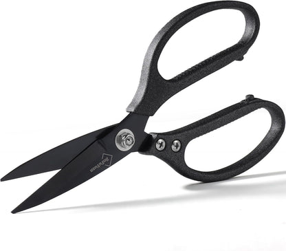 BoFuYuan Heavy Duty Scissors for Cutting Carpet Cardboard Leather Fabric
