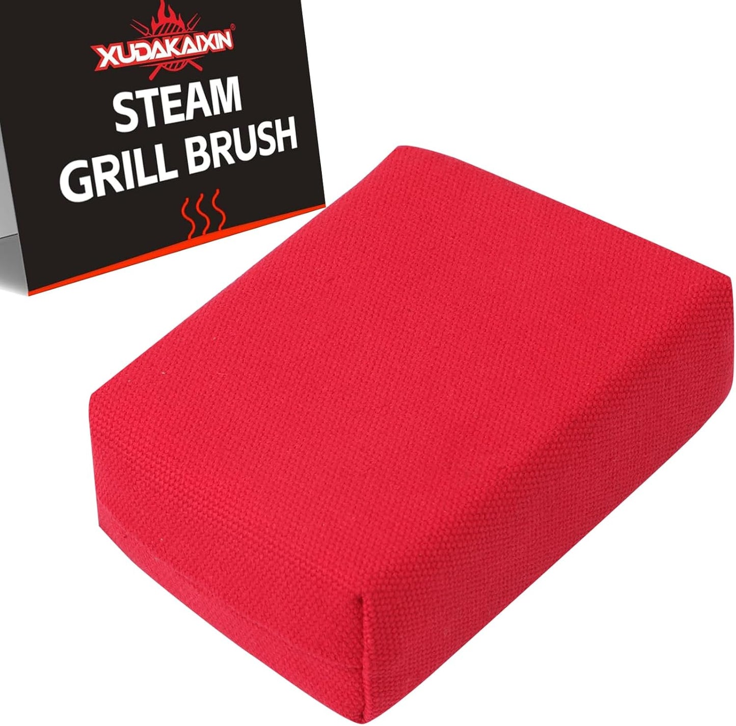 XUDAKAIXIN Bristle-Free Steam Grill Brush,No Bristle Shedding— Ultra Safe & Efficient BBQ Grill Cleaner for Outdoor Grill, for Men, Dad, or Any Grill Lover﻿