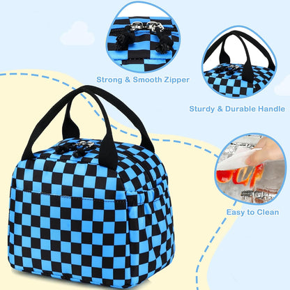 CAMTOP kids lunch bag Cute Insulated lunch box for Boys & Girls Leakproof loncheras for school
