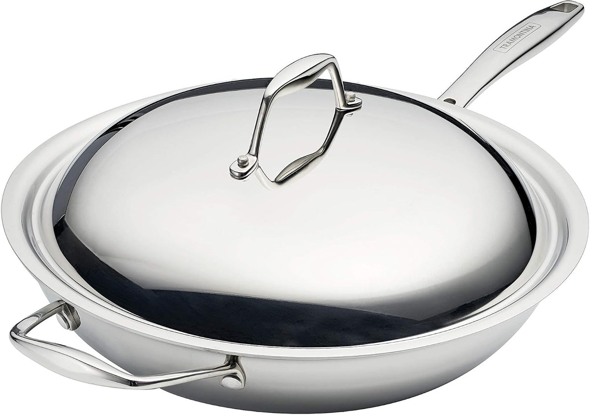 Tramontina Signature Stainless Steel Pasta Strainer Insert for Pot
