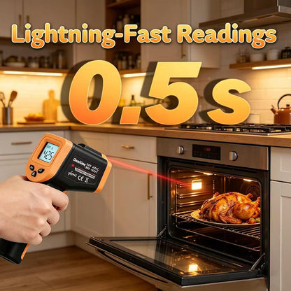 OnniOne Infrared Thermometer Temperature Gun for Cooking -58℉~1022℉