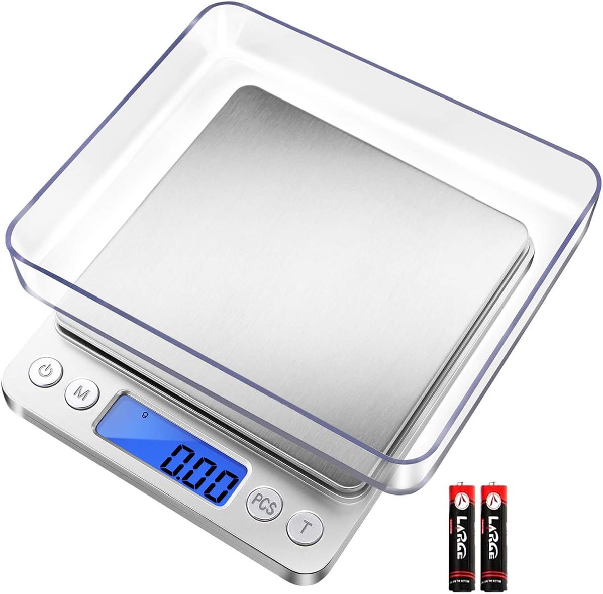 Fuzion Digital Gram Scale .01 Gram Accuracy, 500g Small Jewelry Scale