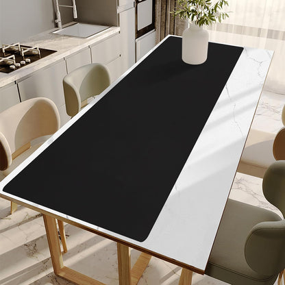 Extra Large Silicone Mats for Kitchen Counter,24"x80"Heat Resistant Mat for Kitchen Island,Waterproof Multipurpose Countertop Protector,New Skin-Friendly Material Table Protector,Freely Cuttable,Black