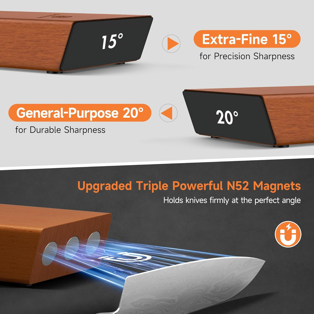 Rolling Knife Sharpener with Diamond & Ceramic Disc, Classic Kit