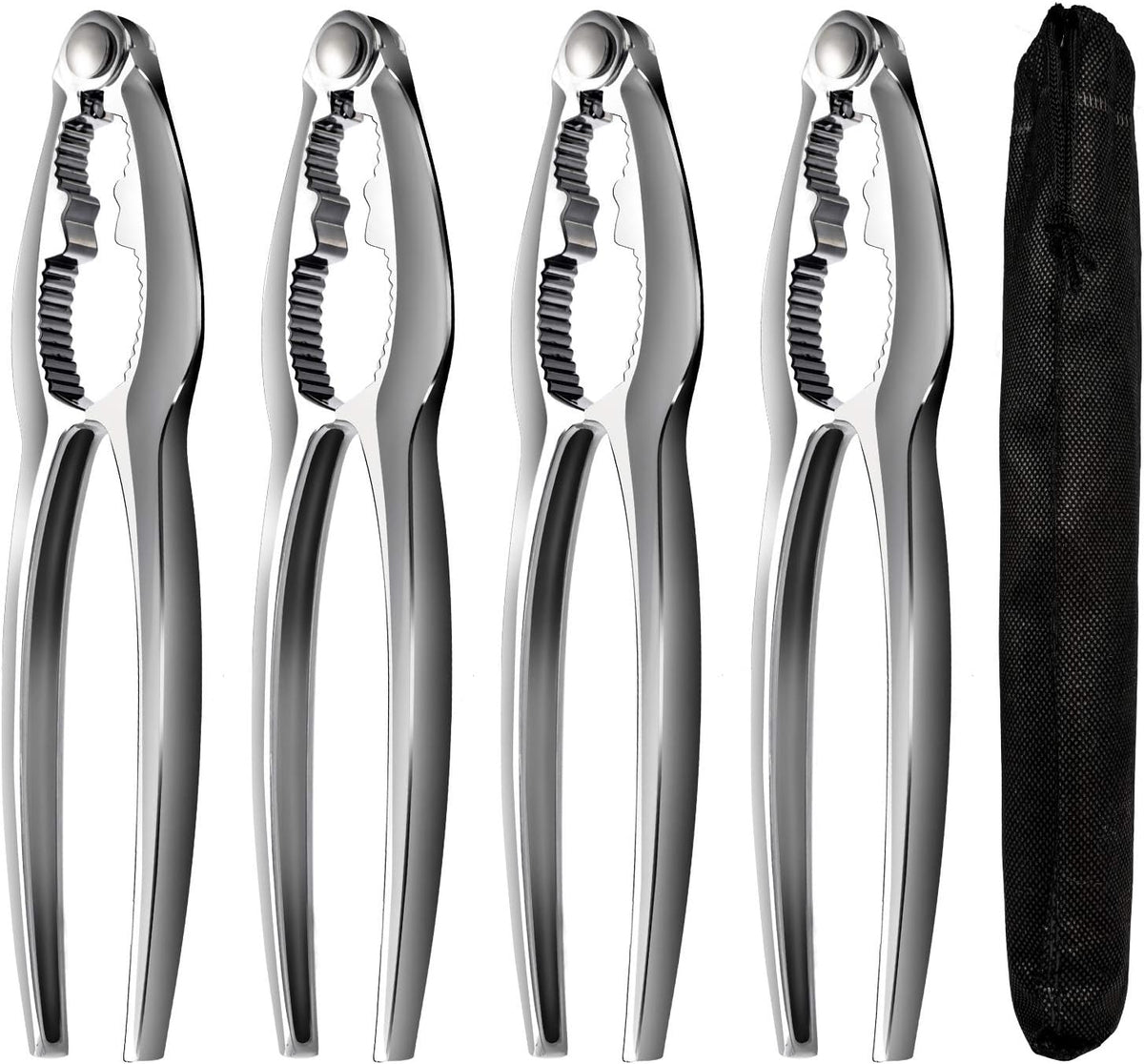4PCS Crab Leg Crackers and Tools - Shellfish Crab Claw Cracker