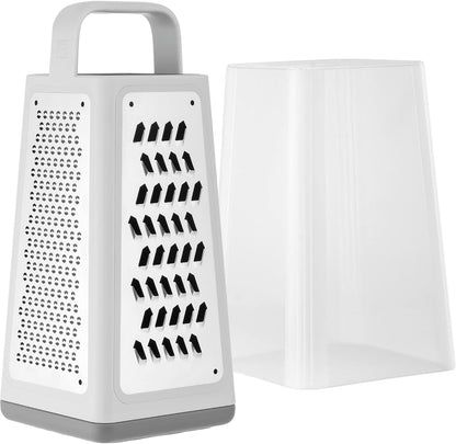 ZWILLING Z-Cut Multifunctional Grater, Mandoline, Faster Grating Technology, Zester, Rasp Grater, Slicer, Finger Guard, Grey