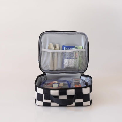 Tiny Twinkle Insulated Lunch Box for Girls and Boys | Durable and Reusable for School & Travel | Ages 3 and Up | Waterproof and Easy to Clean | PFAs and BPA Free（Boho Rainbow）