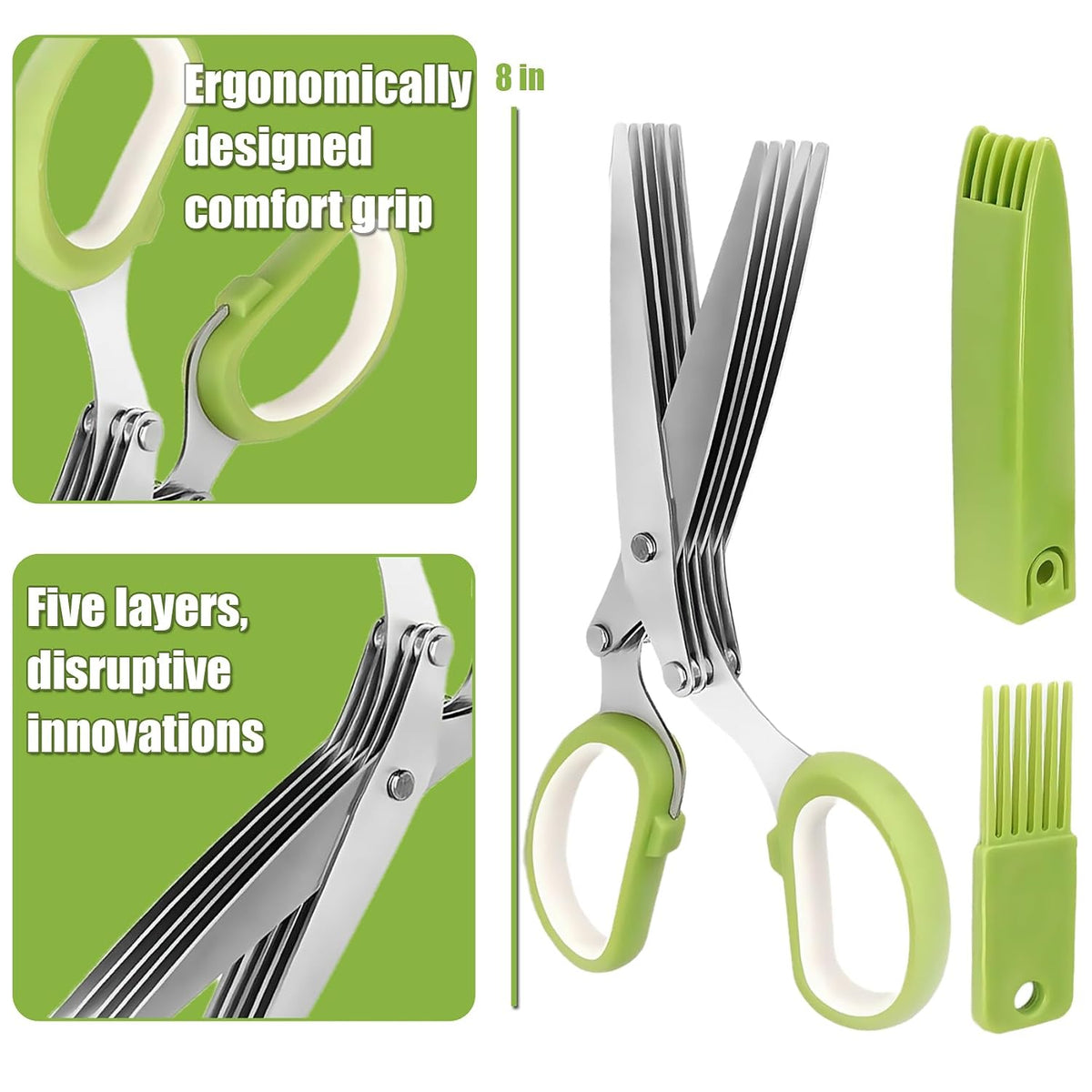 2026 Latest Herb Stripper Pottery Bowl Cutter Tool: Stripping Ceramic Fresh Herbs Kale Striper Cilantro Cutting Razor Gifts Herbalists Peeler Shredder Chopper Clay Copper Small Cup Grater (Green B)