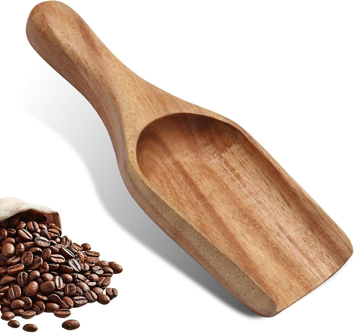 Wooden Coffee Scoop, 6.3 Inch