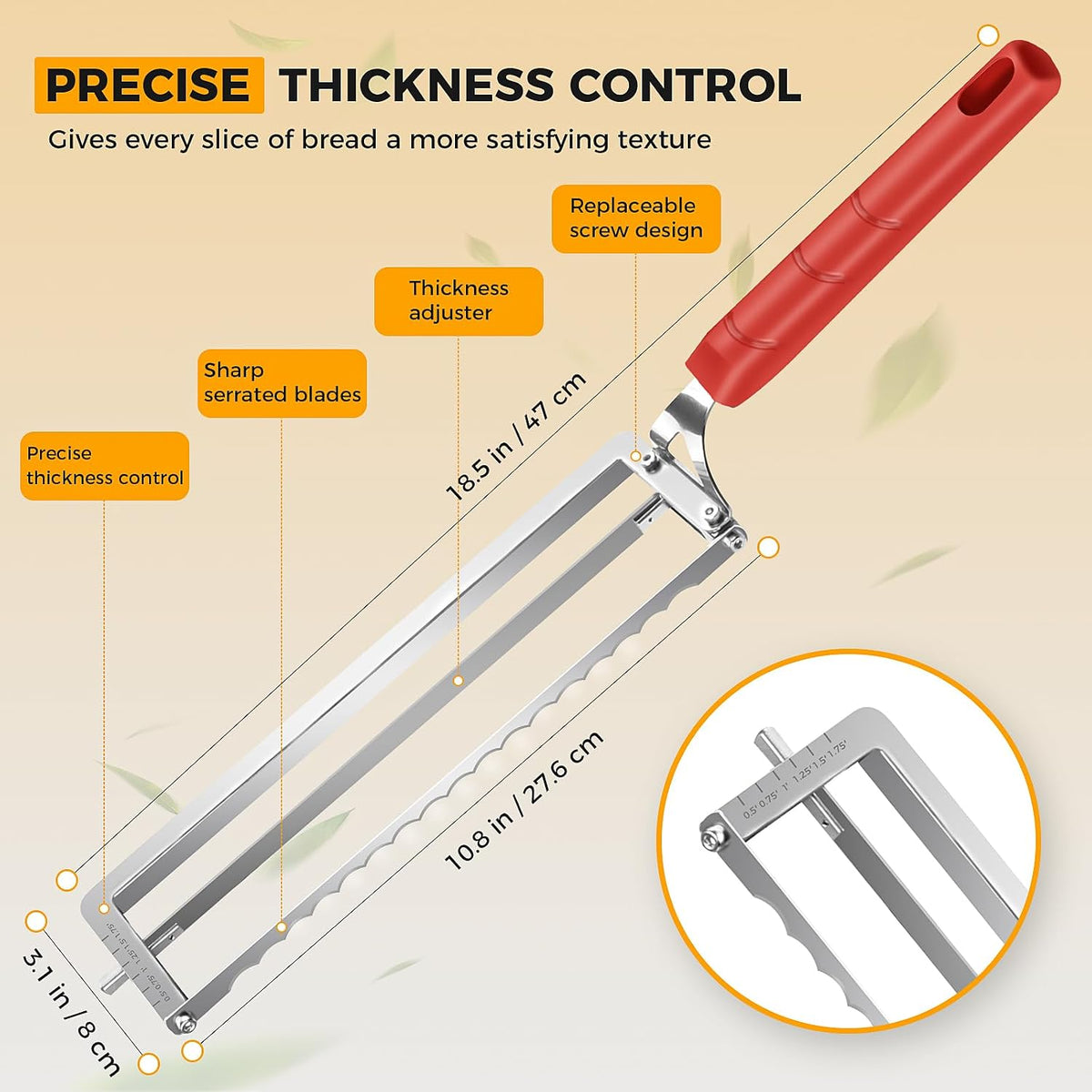 Bread Knife for Homemade Bread