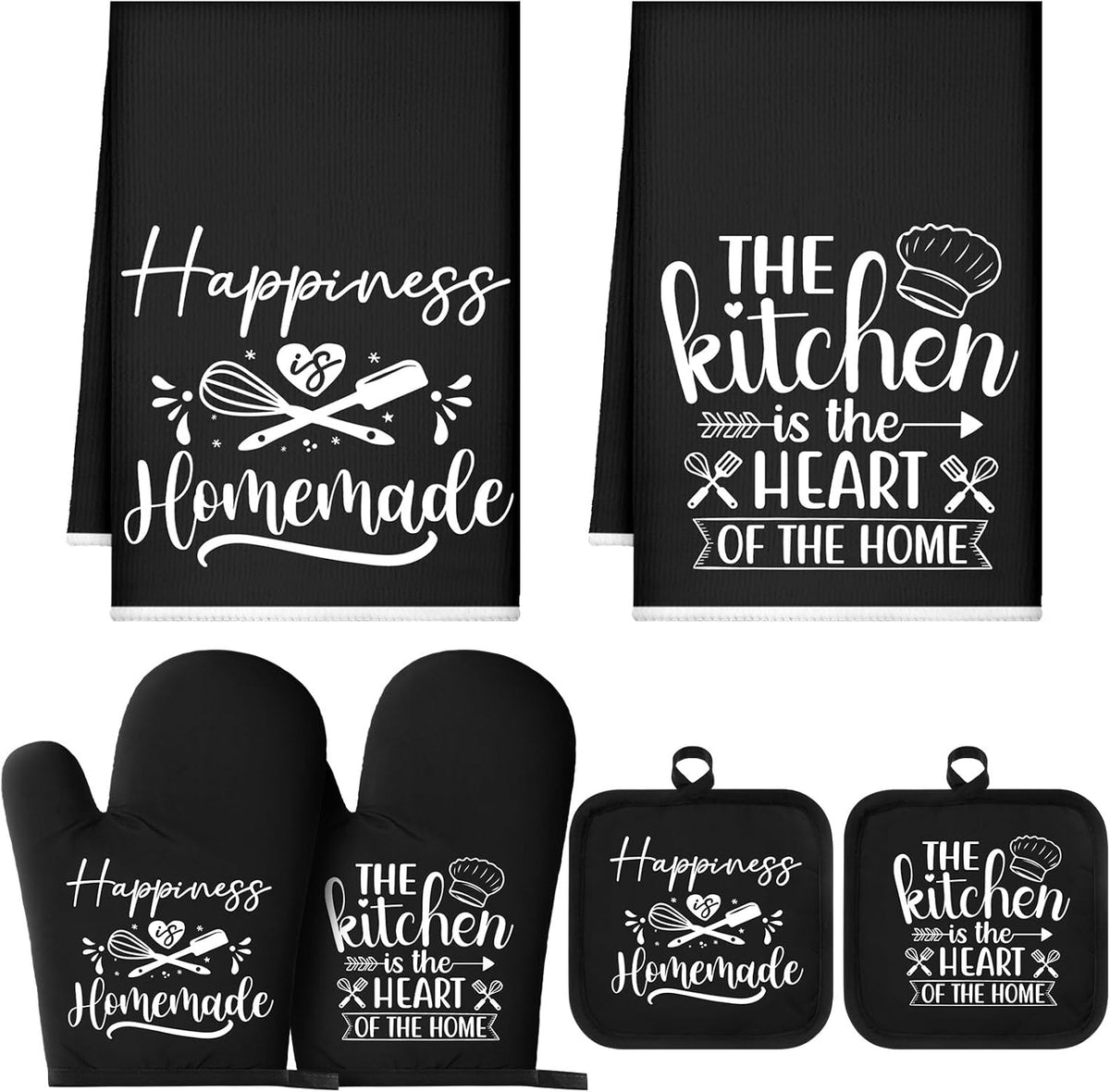 Sratte 6 Pcs Farmhouse Kitchen Decor Accessories Set