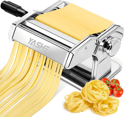 YASHE 3-in-1 Pasta Maker Machine with Adjustable Thickness