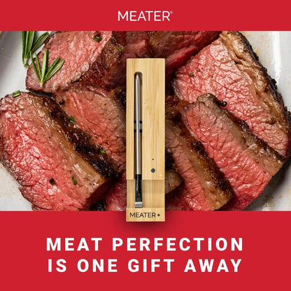 MEATER Plus Smart Meat Thermometer, Honey, Bluetooth, 165ft, Grill & Oven