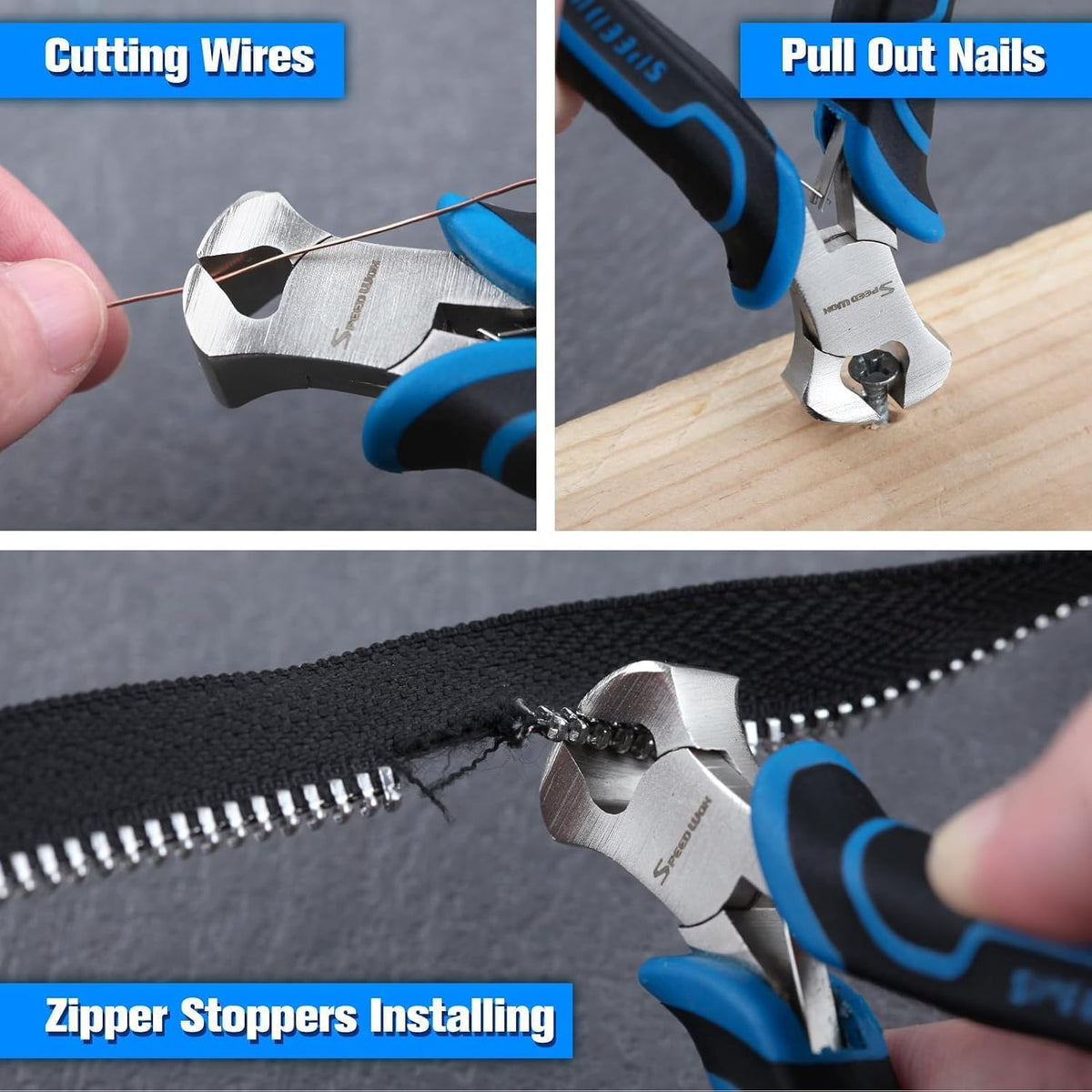 SPEEDWOX Long Reach Bent Needle Nose Pliers With Smooth Jaw Angled Needle Nose Pliers For Jewelry Making Fish Bone Pliers Tweezers Bent Chain Nose Pliers For Wire Bending And Small Object Gripping