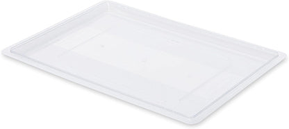 Rubbermaid Commercial Products Polycarbonate Food Storage Box/Tote, 2 Gallon, Clear, for Restaurant/Kitchen/Cafeteria