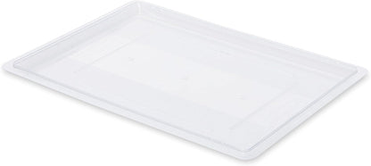 Rubbermaid Commercial Products Polycarbonate Food Storage Box/Tote, 2 Gallon, Clear, for Restaurant/Kitchen/Cafeteria