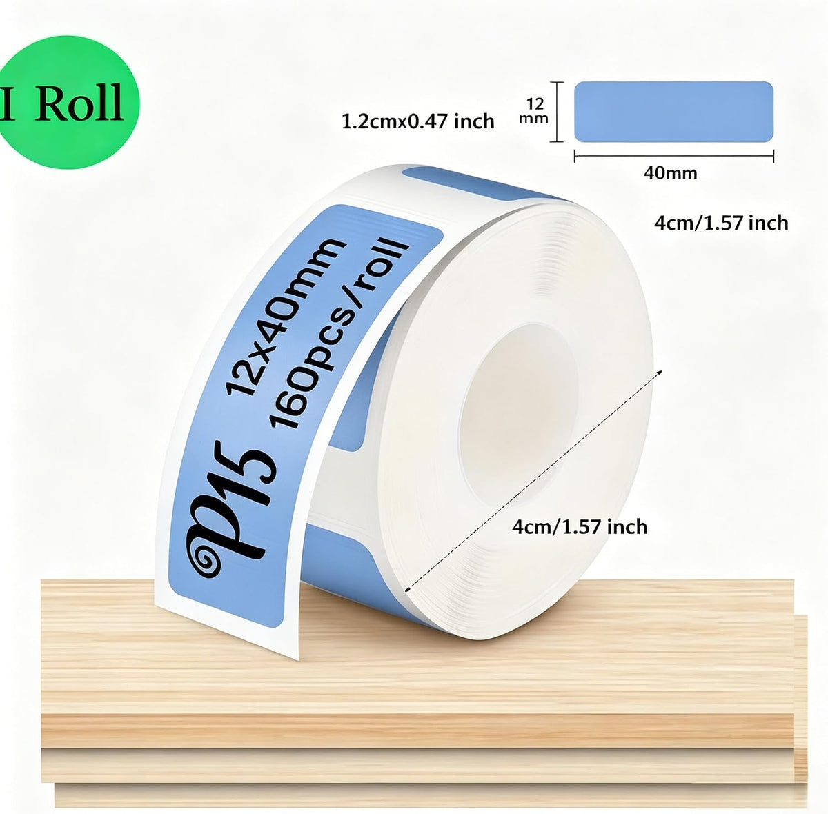 100-Pack Removable Freezer Labels, Waterproof Food Storage Stickers for Date & Contents Marking - Colors A