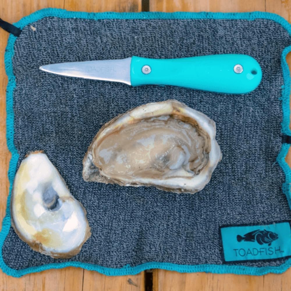 Toadfish Oyster Shucking Cloth, Food Grade, Cut-Resistant Hand Protection