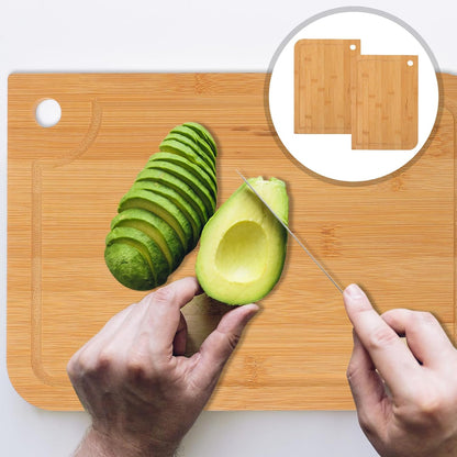 BESPORTBLE 2pcs Cutting Boards Non-slip Kneading and Chopping Mats for Kitchen Fruit Meat Vegetable Food Safe Boards