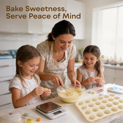 Silicone Muffin Pans for Baking Nonstick 2 Pcs, 12 Cup Regular Cupcake Pan, Food-Grade Silicone Baking Molds for Cupcakes, Egg Bites, Freezer, White