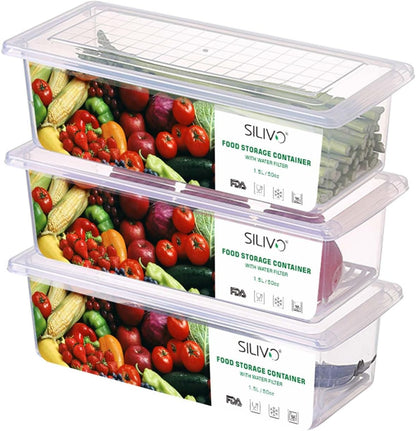 SILIVO Snackle Box Container - 9 Compartment Portable Divided Serving Tray with Lid and Handle,Clear Snack Organizer for Candy, Fruits, Nuts, Snacks - Perfect for Party, Travel and Entertaining