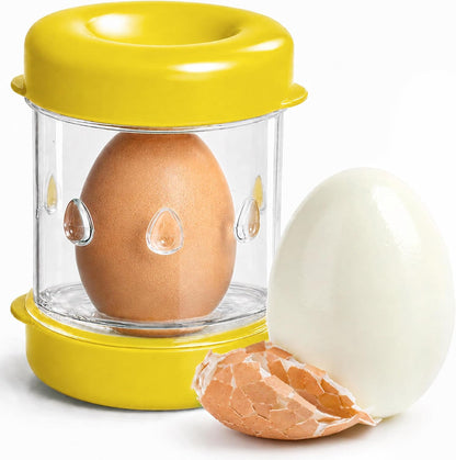 The Negg Boiled Egg Peeler - White