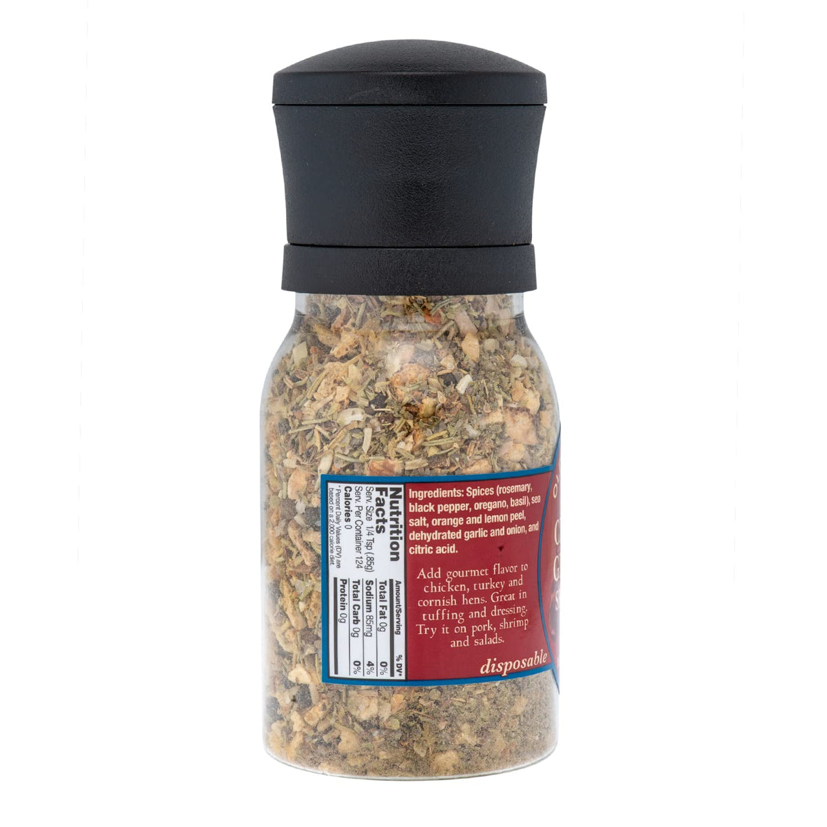 Olde Thompson Himalayan Pink Salt Grinder, 10 Ounce