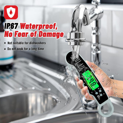 Meat Thermometer Digital, Instant Read Digital Meat Thermometer