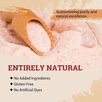 52USA Himalayan Pink Salt, Coarse Grain 1 lb, Salt for Grinder Refill