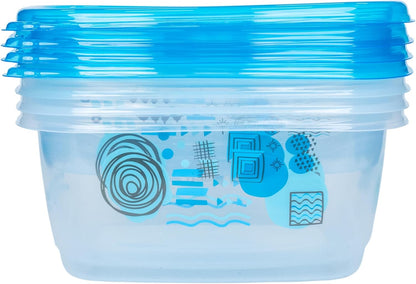 Glad GladWare MatchWare Food Storage Containers with Lids, BPA Free Reusable Plastic 20 Piece Variety Pack for Lunches, Meal Prep, and Leftovers, Leak Resistant, Microwave and Dishwasher Safe
