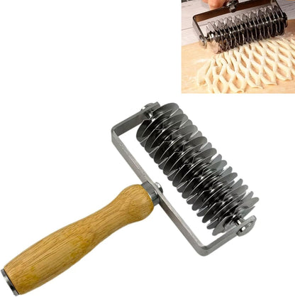 Lattice Pastry Cutter, Metal Dough Cutting Tool