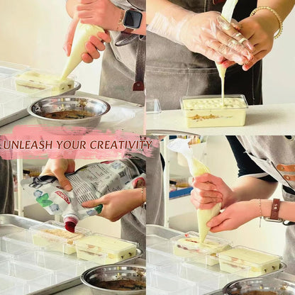 24 Inch Disposable Piping Bags, 100 PCS Large Icing Bags