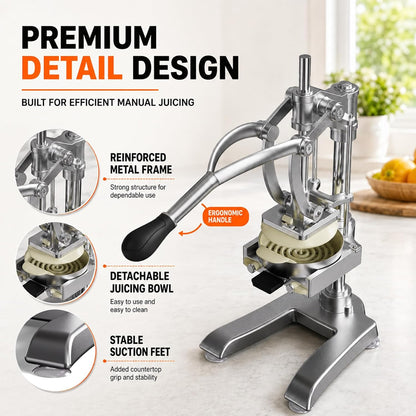 Commercial Tomato Slicer & Vegetable Chopper 1/4inch Food Slicer