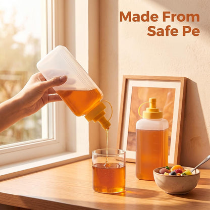 Wide Mouth Squeeze Bottles, 800ML Sauce Squeeze Bottle
