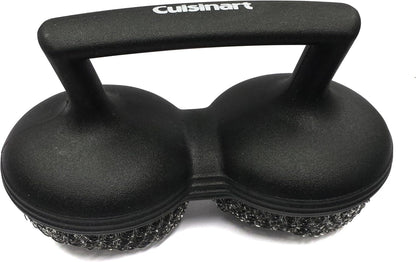Cuisinart Grill Renew Steam Cleaner Brush, Bristle Free Cleaning Brush for All Grills, Perfect Worry-Free Grill Brush Accessories for BBQ, Clean Cast Iron Grates, Stainless Steel, Porcelain