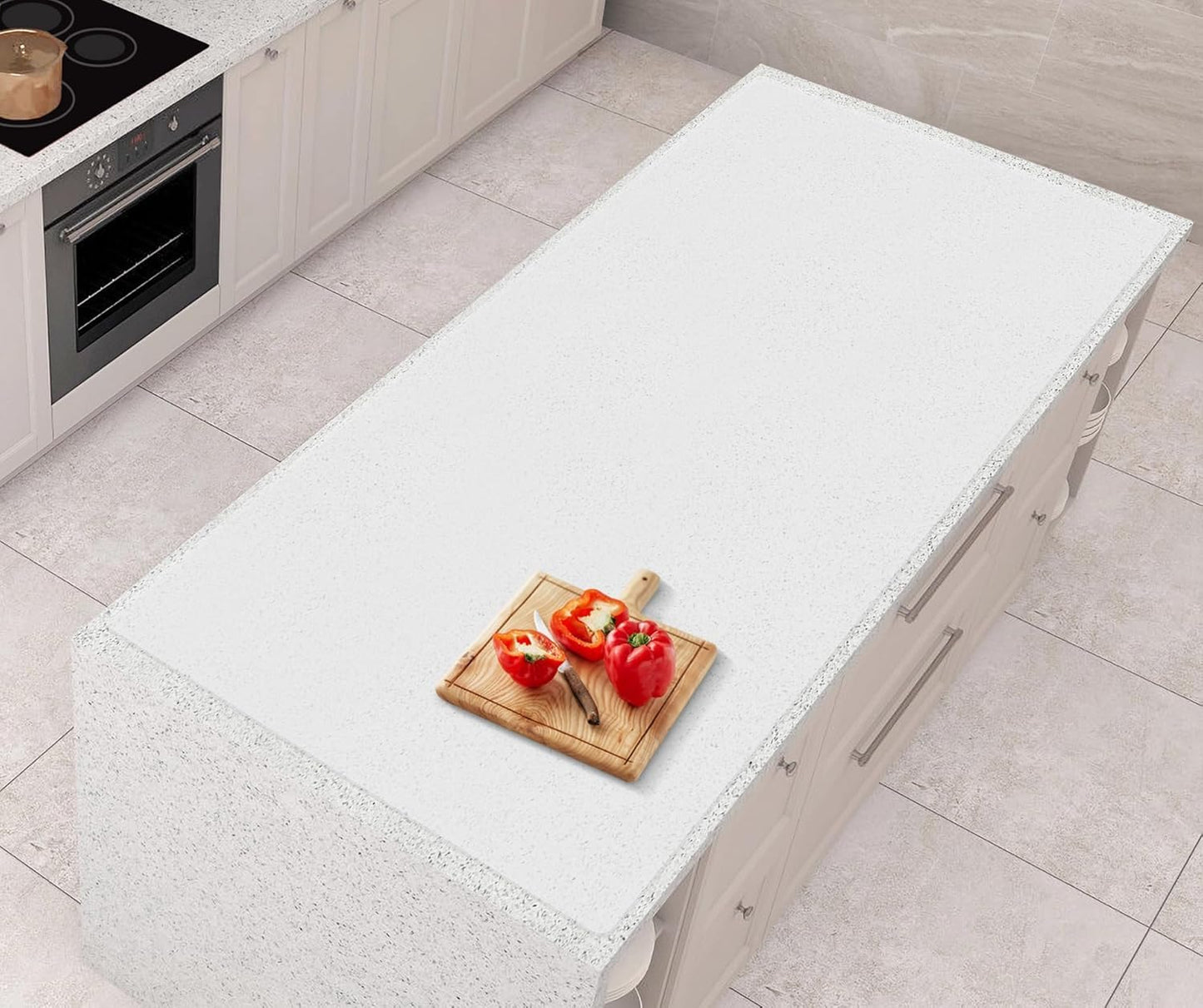 AECHY Extra Large Silicone Mat 78.74”x19.69”x0.08”, Multipurpose Silicone Mat Thick Heat Resistant Mat Shipped Rolled Up Kitchen Counter Mat Nonslip Silicone Mats for Kitchen Counter Translucent